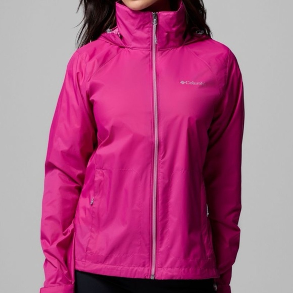 Columbia Women's Bold Pink Switchback Jacket - Picture 1 of 10